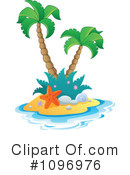 Tropical Island Clipart #1096976 by visekart