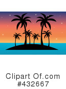 Tropical Island Clipart #432667 by Pams Clipart