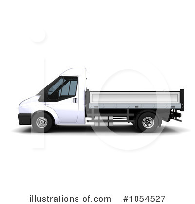 Royalty-Free (RF) Truck Clipart Illustration by KJ Pargeter - Stock Sample #1054527
