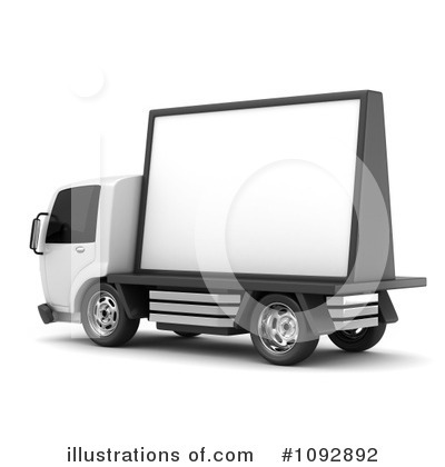 Royalty-Free (RF) Truck Clipart Illustration by BNP Design Studio - Stock Sample #1092892