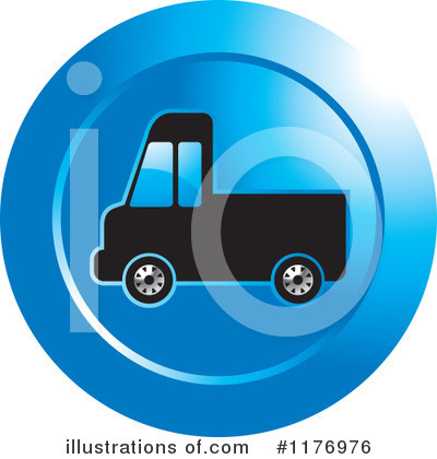 Royalty-Free (RF) Truck Clipart Illustration by Lal Perera - Stock Sample #1176976