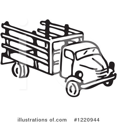 Royalty-Free (RF) Truck Clipart Illustration by Picsburg - Stock Sample #1220944