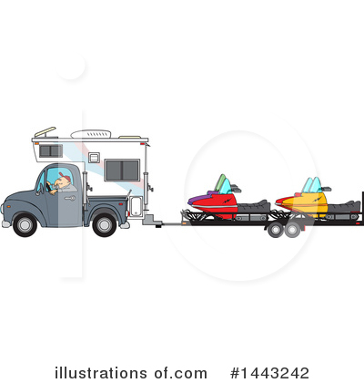 Camper Clipart #1443242 by djart