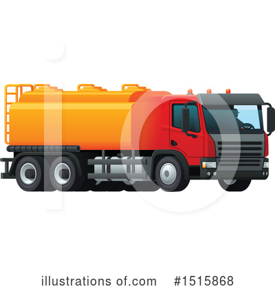 Royalty-Free (RF) Truck Clipart Illustration by Vector Tradition SM - Stock Sample #1515868