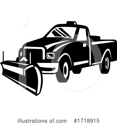 Pick Up Truck Clipart #1718915 by patrimonio