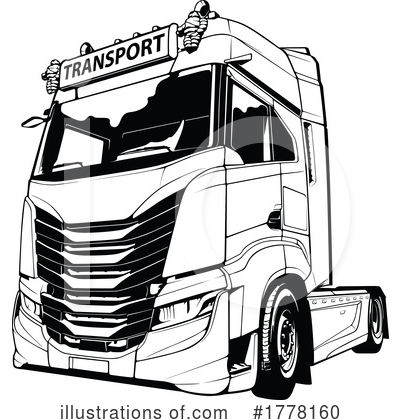 Royalty-Free (RF) Truck Clipart Illustration by dero - Stock Sample #1778160