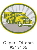 Truck Clipart #219162 by patrimonio