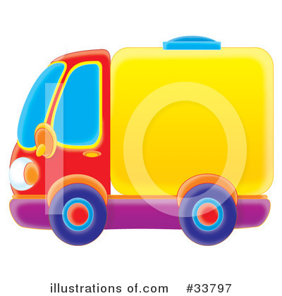 Moving Truck Clipart #33797 by Alex Bannykh