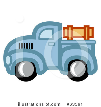 Royalty-Free (RF) Truck Clipart Illustration by Andy Nortnik - Stock Sample #63591