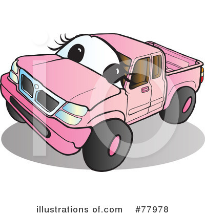 Royalty-Free (RF) Truck Clipart Illustration by Snowy - Stock Sample #77978