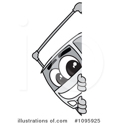 Royalty-Free (RF) Truck Mascot Clipart Illustration by Mascot Junction - Stock Sample #1095925