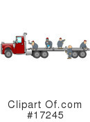 Trucking Industry Clipart #17245 by djart