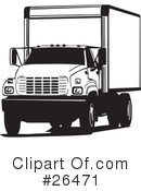 Trucking Industry Clipart #26471 by David Rey