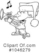 Trumpet Clipart #1046279 by toonaday