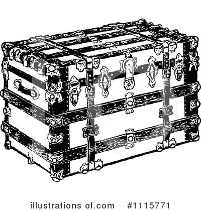 Royalty-Free (RF) Trunk Clipart Illustration by Prawny Vintage - Stock Sample #1115771
