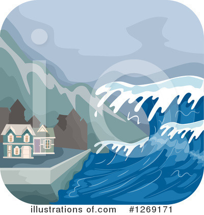 Tsunami Clipart #1269171 by BNP Design Studio