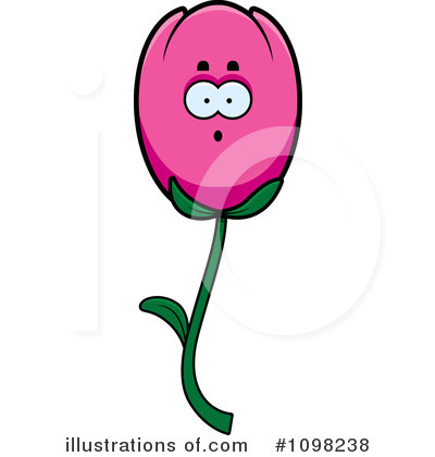 Royalty-Free (RF) Tulip Clipart Illustration by Cory Thoman - Stock Sample #1098238