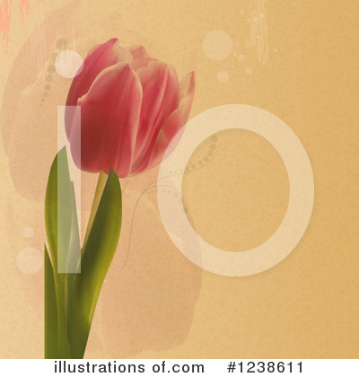 Royalty-Free (RF) Tulip Clipart Illustration by elaineitalia - Stock Sample #1238611