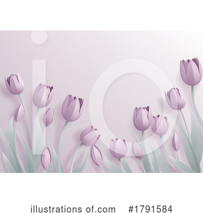 Royalty-Free (RF) Tulip Clipart Illustration by AtStockIllustration - Stock Sample #1791584
