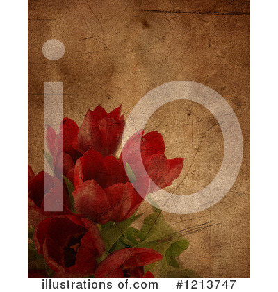 Royalty-Free (RF) Tulips Clipart Illustration by KJ Pargeter - Stock Sample #1213747