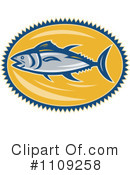 Tuna Clipart #1109258 by patrimonio