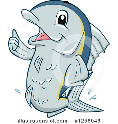 Royalty-Free (RF) Tuna Clipart Illustration by BNP Design Studio - Stock Sample #1258046