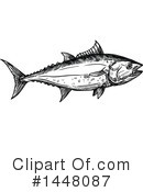 Tuna Clipart #1448087 by Vector Tradition SM