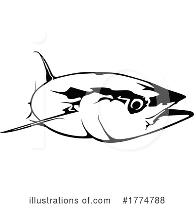 Royalty-Free (RF) Tuna Clipart Illustration by dero - Stock Sample #1774788
