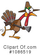 Turkey Bird Clipart #1086519 by toonaday
