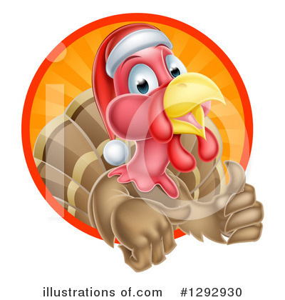 Royalty-Free (RF) Turkey Bird Clipart Illustration by AtStockIllustration - Stock Sample #1292930