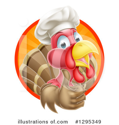 Royalty-Free (RF) Turkey Bird Clipart Illustration by AtStockIllustration - Stock Sample #1295349