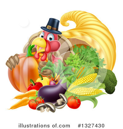 Thanksgiving Clipart #1327430 by AtStockIllustration