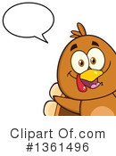 Turkey Bird Clipart #1361496 by Hit Toon