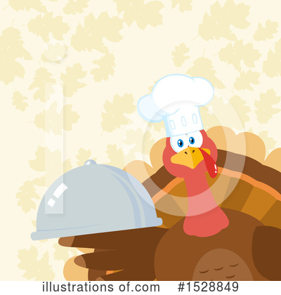 Royalty-Free (RF) Turkey Bird Clipart Illustration by Hit Toon - Stock Sample #1528849