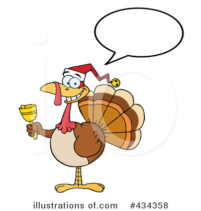 Royalty-Free (RF) Turkey Bird Clipart Illustration by Hit Toon - Stock Sample #434358