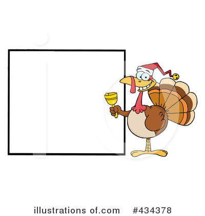 Royalty-Free (RF) Turkey Bird Clipart Illustration by Hit Toon - Stock Sample #434378