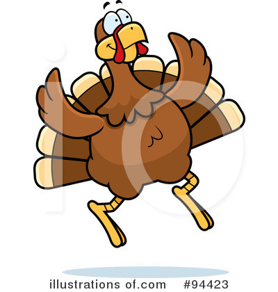 Royalty-Free (RF) Turkey Bird Clipart Illustration by Cory Thoman - Stock Sample #94423
