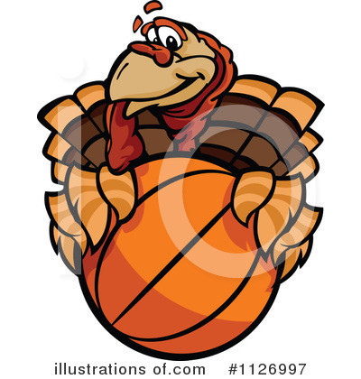 Royalty-Free (RF) Turkey Clipart Illustration by Chromaco - Stock Sample #1126997