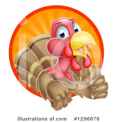 Turkey Clipart #1296676 by AtStockIllustration