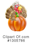 Turkey Clipart #1305786 by AtStockIllustration