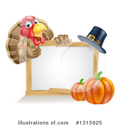 Pilgrim Hat Clipart #1315925 by AtStockIllustration