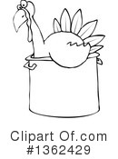 Turkey Clipart #1362429 by djart