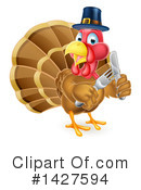 Turkey Clipart #1427594 by AtStockIllustration