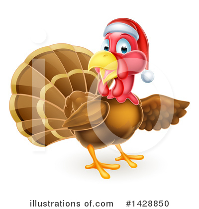 Royalty-Free (RF) Turkey Clipart Illustration by AtStockIllustration - Stock Sample #1428850