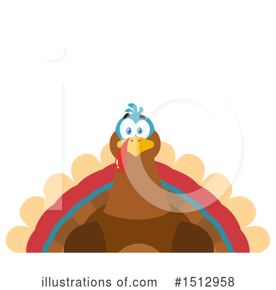 Royalty-Free (RF) Turkey Clipart Illustration by Hit Toon - Stock Sample #1512958