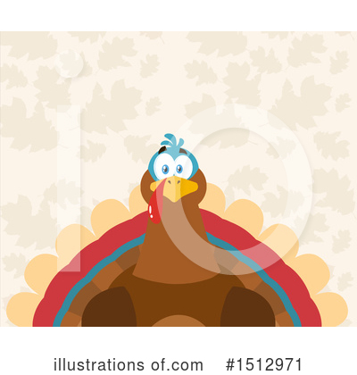 Royalty-Free (RF) Turkey Clipart Illustration by Hit Toon - Stock Sample #1512971