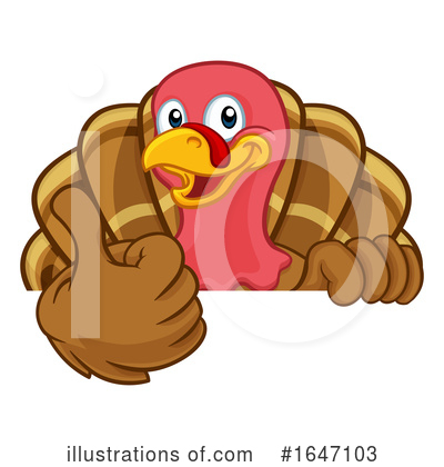Royalty-Free (RF) Turkey Clipart Illustration by AtStockIllustration - Stock Sample #1647103