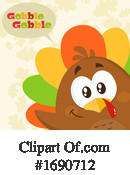 Turkey Clipart #1690712 by Hit Toon