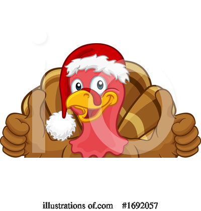 Royalty-Free (RF) Turkey Clipart Illustration by AtStockIllustration - Stock Sample #1692057