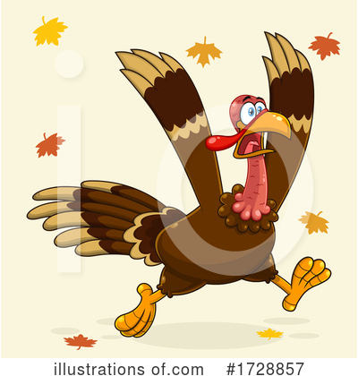 Royalty-Free (RF) Turkey Clipart Illustration by Hit Toon - Stock Sample #1728857